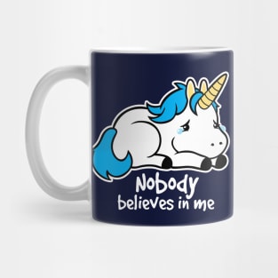 Sad unicorn Mug